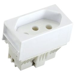 MÓDULO DE TOMADA 250V SLIM ILUMI - FLUZÃO CONSTRUÇÃO