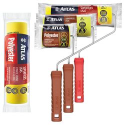 ROLO DE ESPUMA POLIÉSTER AMARELA ATLAS - FLUZÃO CONSTRUÇÃO