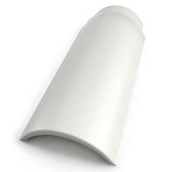 TELHA ESMALTADA CUMEEIRA 1 FACE - FLUZÃO CONSTRUÇÃO