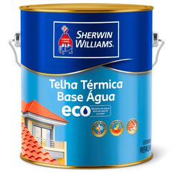 Tinta Eco Telha TÉrmica 3,6 Litros Sherwim William... - FLUZÃO CONSTRUÇÃO