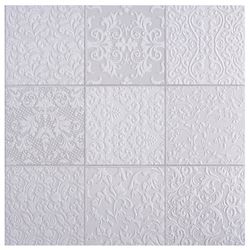 Piso 45x45 Renda Branca Hd 45 Marcelagres - FLUZÃO CONSTRUÇÃO