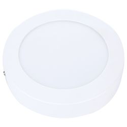 PAINEL LED SOBREPOR REDONDO 12W BIVOLT AVANT - FLUZÃO CONSTRUÇÃO