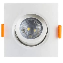 Spot Easy Led De Embutir Quadrado 9,5cm 7w - FLUZÃO CONSTRUÇÃO