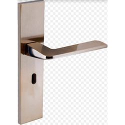 FECHADURA ULTRA LINE ESPELHO 55MM LATONADO - FLUZÃO CONSTRUÇÃO