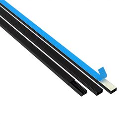 Canaleta Preta Fita Dupla Face - FLUZÃO CONSTRUÇÃO