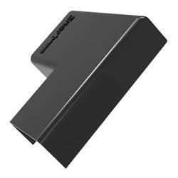 Cotovelo 90 Preto Linha e - FLUZÃO CONSTRUÇÃO