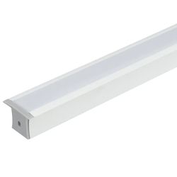 PERFIL DE EMBUTIR SLIM BRANCO - FLUZÃO CONSTRUÇÃO