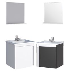 KIT GABINETE DE MADEIRA ÔNIX - FLUZÃO CONSTRUÇÃO