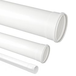 Tubo De Esgoto 3 Metros Krona - FLUZÃO CONSTRUÇÃO