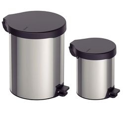 Lixeira New AÇo Inox Com Pedal - FLUZÃO CONSTRUÇÃO