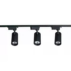 KIT 3 SPOT 7W COM TRILHO 1 METRO KIAN - FLUZÃO CONSTRUÇÃO