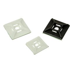 FIXADOR AUTOADESIVO 28X28 MM BRANCO - 4 PEÇAS - FLUZÃO CONSTRUÇÃO
