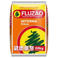 ARGAMASSA INTERNA AC1 FLUZÃO 20KG - FLUZÃO CONSTRUÇÃO