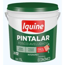 TINTA PINTALAR BRANCO NEVE FOSCO 15LT BALDE - FLUZÃO CONSTRUÇÃO