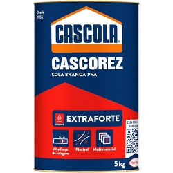 COLA CASCOREZ EXTRA 5 KG - FLUZÃO CONSTRUÇÃO