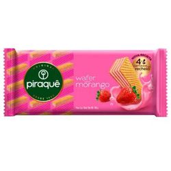 WAFER PIRAQUÊ MORANGO 100 GR (0554) - PADRÃO FONZAR