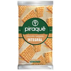 BISCOITO SALGADO PIRAQUÊ INTEGRAL 138 G (6X23G) - PADRÃO FONZAR