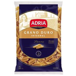 MACARRÃO ADRIA GRANO DURO PENNE INTEGRAL 500 G - PADRÃO FONZAR