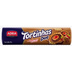 TORTINHAS ADRIA DUE TRUFA+GELEIA DE MORANGO 140 G - PADRÃO FONZAR