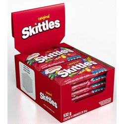 SKITTLES ORIGINAL 532 G (14X38 G ) - PADRÃO FONZAR