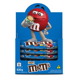 M&M'S CRISPY 630 G ( DP 18X35 G ) - PADRÃO FONZAR