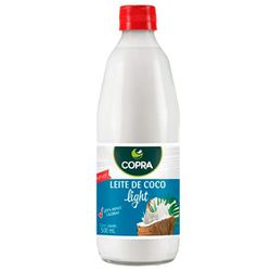 LEITE DE COCO LIGHT VIDRO 500 ML - COPRA - PADRÃO FONZAR