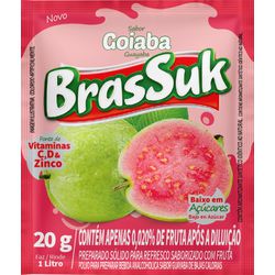 REFRESCO BRASSUK GOIABA 15 X 20 G - PADRÃO FONZAR