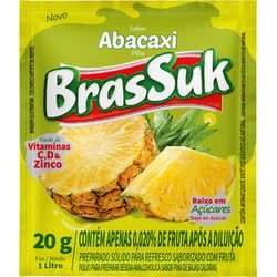 REFRESCO BRASSUK ABACAXI 15X20G (02902) - PADRÃO FONZAR