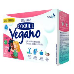 LAVA ROUPAS EM PÓ COQUEL VEGANO 800 G - PADRÃO FONZAR