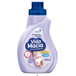 AMACIANTE VIDA MACIA GLICERINA & AMENDOAS 500 ML (... - PADRÃO FONZAR
