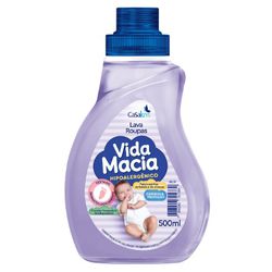 LAVA ROUPAS LIQUIDO VIDA MACIA 500 ML (1389) - PADRÃO FONZAR