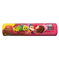 Biscoito Recheado Nikito Chocolate com Morango 120... - PADRÃO FONZAR