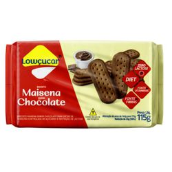 BISCOITO LOWÇUCAR MAISENA CHOCOLATE ZERO AÇUCAR 11... - PADRÃO FONZAR