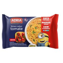 MACARRAO INSTANTÂNEO ADRIA LAMEN TOMATE 75 G (7325... - PADRÃO FONZAR