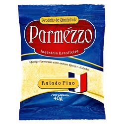 QUEIJO RALADO FINO PARMEZZO 40 G - PADRÃO FONZAR