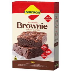 MISTURA PARA BROWNIE LOWÇUCAR ZERO AÇUCAR 150 G - PADRÃO FONZAR