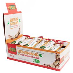 DOCE DE BANANA COM CASTANHA DO PARÁ 644 G ( 28X23G... - PADRÃO FONZAR