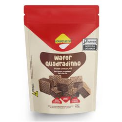 WAFER QUADRADINHO CHOCOLATE LOWÇUCAR 60 G - PADRÃO FONZAR