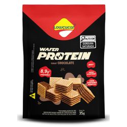 WAFER PROTEIN CHOCOLATE LOWÇUCAR 35 G - PADRÃO FONZAR