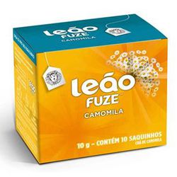 CHA LEAO FUZE CAMOMILA 10 G C/ 10 SAQ. (00163) - PADRÃO FONZAR