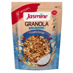 GRANOLA TRADICIONAL ZERO AÇUCAR JASMINE 250 G (074... - PADRÃO FONZAR