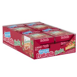 FRUITTELLA HERBS CRANBERRY E ERVAS 302,4 G (DP 12... - PADRÃO FONZAR