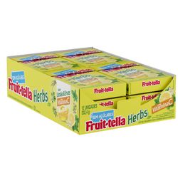 FRUITTELLA HERBS LIMAO E ERVAS 302,4 G (DP 12X25,2... - PADRÃO FONZAR
