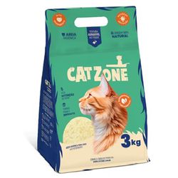 AREIA HIGIENICA PARA GATO NATURAL PCT 3 KG - CAT Z... - PADRÃO FONZAR