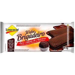 WAFER LOWÇUCAR ZERO AÇUCAR BRIGADEIRO 115 G (2777)... - PADRÃO FONZAR