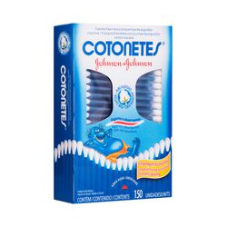 COTONETES JOHNSON'S COM 150 UNIDADES - PADRÃO FONZAR