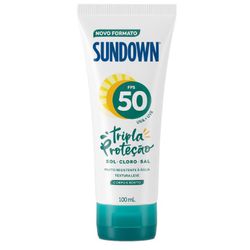 PROTETOR SOLAR SUNDOWN® FPS50 100 ML - PADRÃO FONZAR