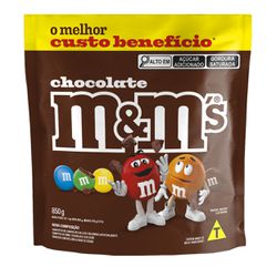 M&M'S CHOCOLATE AO LEITE 850G - PADRÃO FONZAR