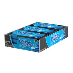 MENTOS KISS DISPENSER MINT 157,5G (DP 9 X 17,5G) - PADRÃO FONZAR