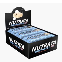 BARRA PROTEICA NUTRATA GREGO COOKIES & CREAM 480G ... - PADRÃO FONZAR